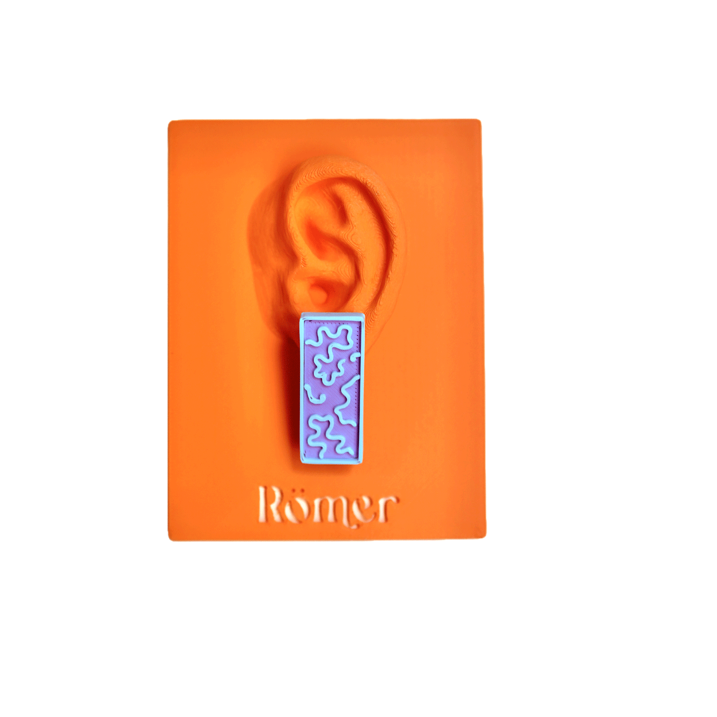 Squared Corals Earring