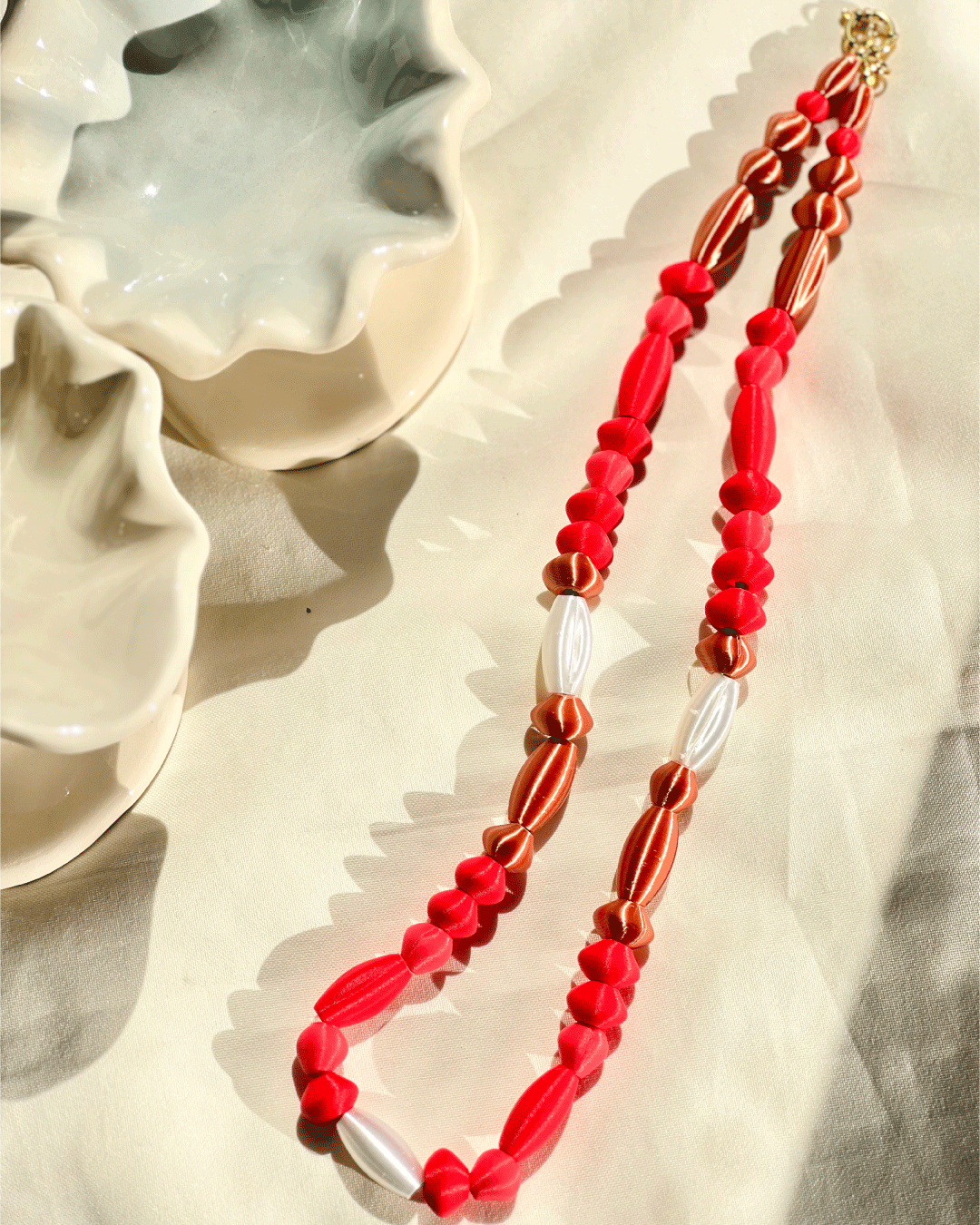 Red Velvet Necklace