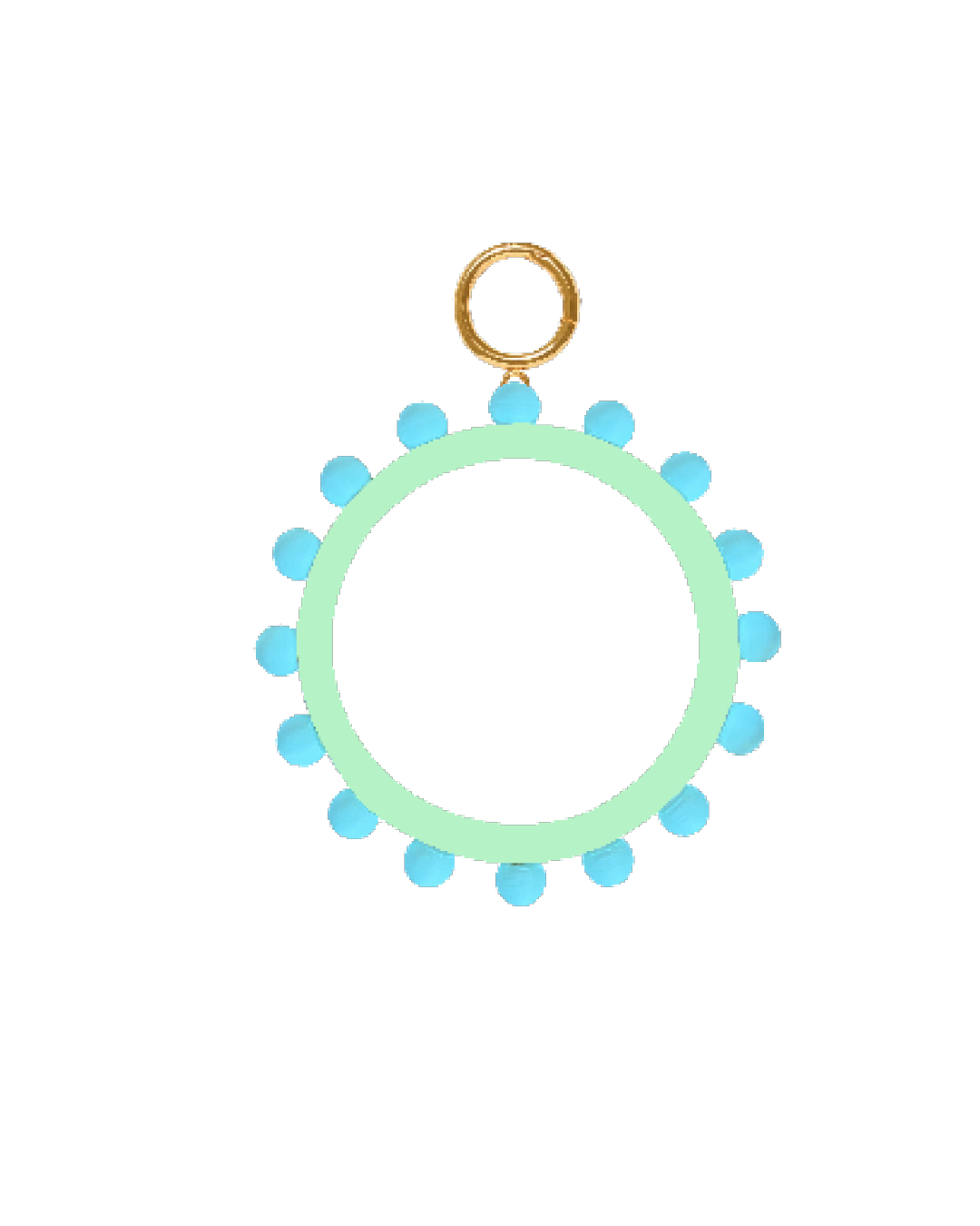 Green Mint & Blue