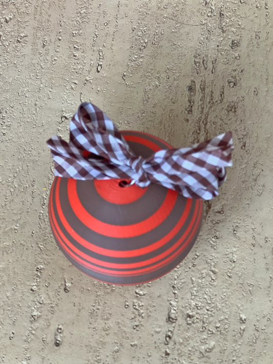 Stripes Terracota & Brown