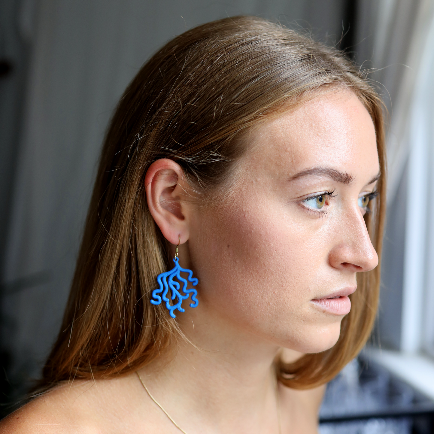 Coral Earrings