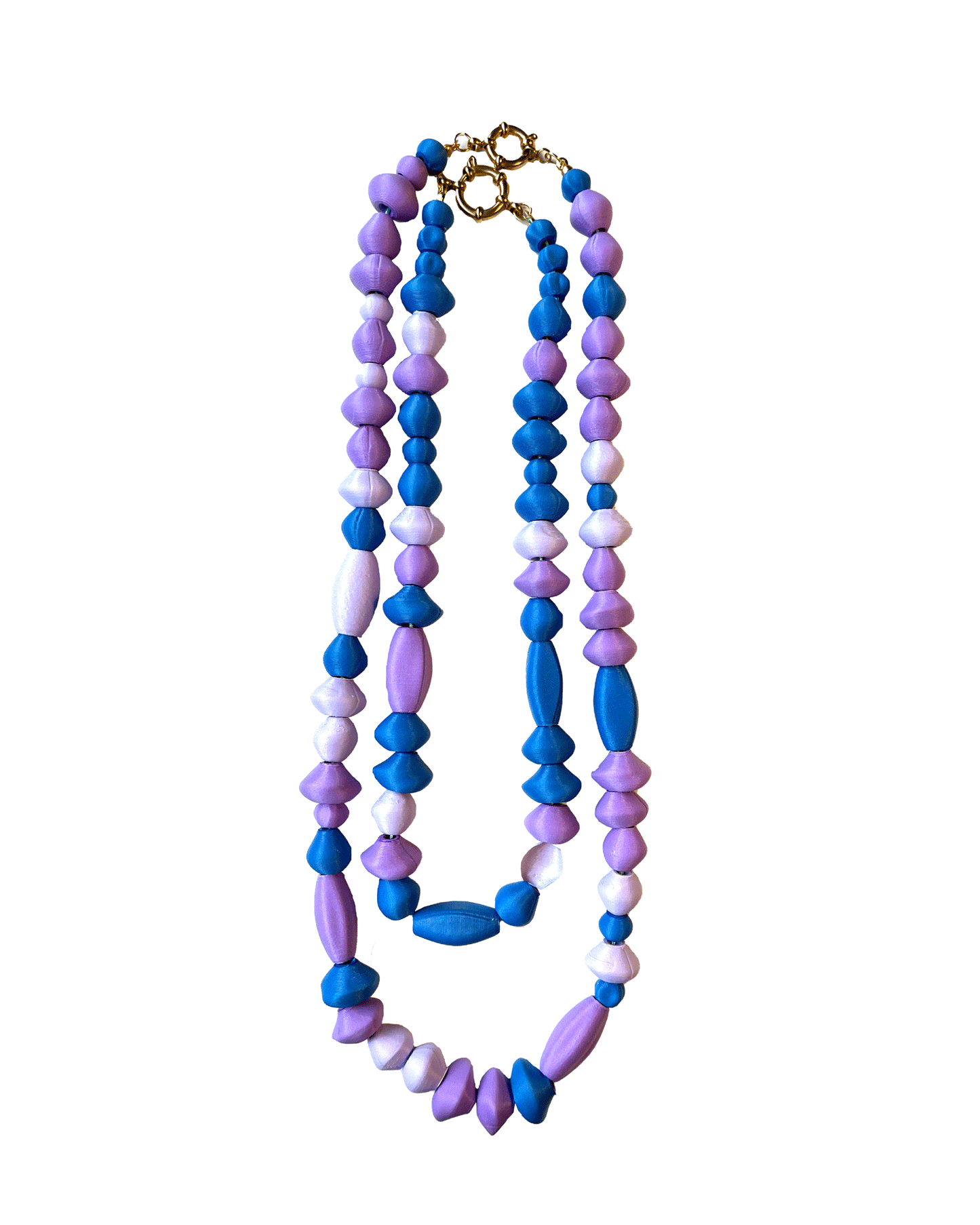 Violet Cupcake Necklace